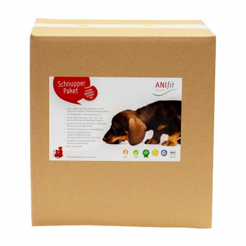 Hund Hundefutter Nassfutter Hunde-Schnupperpaket 810g 1 Set mit verschiedenen Sorten / Flocken / Testpackungen -3- Anifit