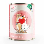 Dog Accessories Wet pet food Happy Organic Goose 400g 6 Piece -1- Anifit