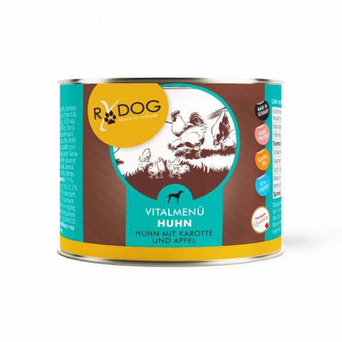 RyDog Vitalmenü Huhn 200g (6 Stück)