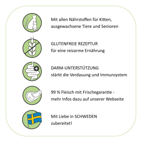 Katze Nassfutter Puterichs Delight 400g 6 Stück -4- Anifit