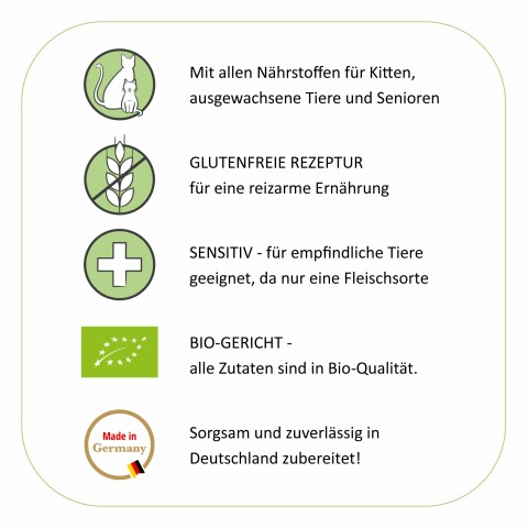 Katze Nassfutter BIO EntenEnergie 400g 6 Stück -4- Anifit