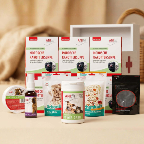 Hund Katze Nahrungsergänzungen Notfallapotheke Hund mit Schonkost 260g 1 Set -1- Anifit