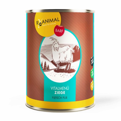 RyAnimal Ziege-Pur 400g (6 Stück)